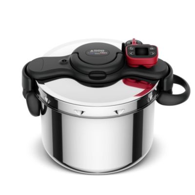 Seb - Autocuiseur Clipso Now Plus - 9 L - Inox - Minuteur intelligent