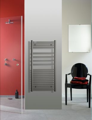 Sèche serviette eau chaude Acova Angora gris 460W