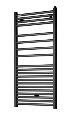 Sèche serviette eau chaude Acova Angora noir 460W