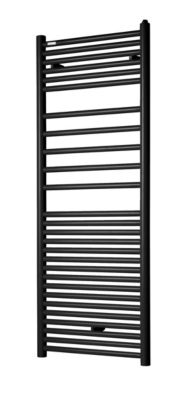 Sèche serviette eau chaude Acova Angora noir 615W