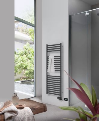 Sèche-serviette Quadro 500W anthracite - Deltacalor