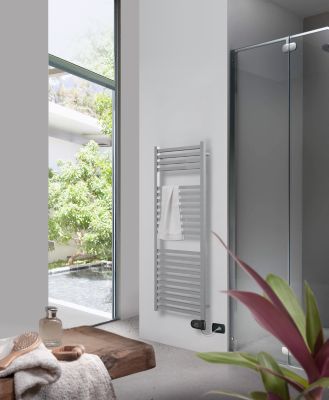 Sèche-serviette Quadro 500W gris - Deltacalor