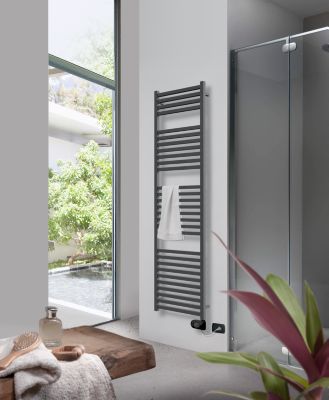Sèche-serviette Quadro 750W anthracite - Deltacalor
