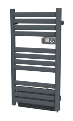 Sèche-serviettes 1500W anthracite, Carrera Arrow