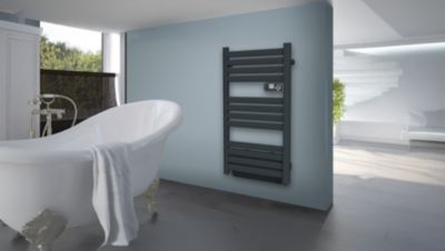 Sèche-serviettes 1500W anthracite, Carrera Arrow