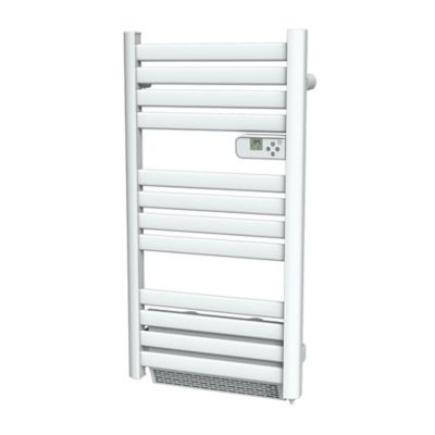 Sèche-serviettes avec soufflerie Mestia blanc 500W + soufflerie 1000W