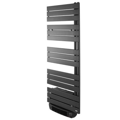 Sèche-serviettes eau chaude en acier 851W anthracite, Penny Delonghi