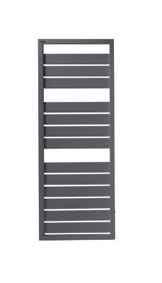 Sèche-serviettes eau chaude en acier Acova Astrakan anthracite 608W