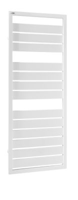 Sèche-serviettes eau chaude en acier Acova Astrakan blanc 608W