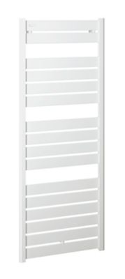 Sèche-serviettes eau chaude en acier Acova Madras blanc 791W