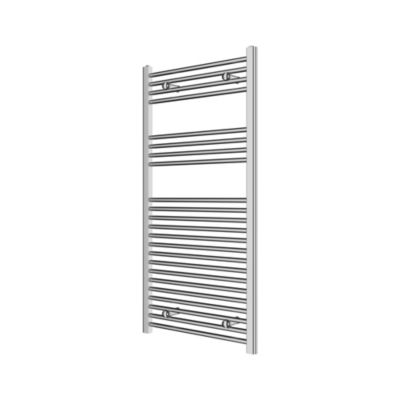 Sèche-serviettes eau chaude en acier Flomasta argent 415W