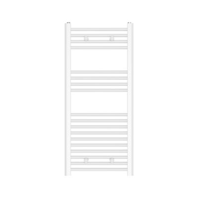 Sèche-serviettes eau chaude en acier Flomasta blanc 411W