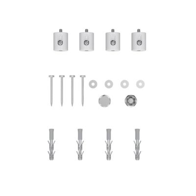 Sèche-serviettes eau chaude en acier GoodHome Aspley blanc 333W