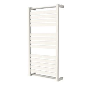 Sèche-serviettes eau chaude en acier GoodHome Loreto vertical blanc 546 W