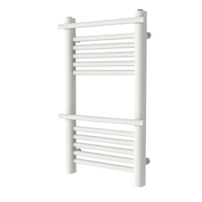 Sèche-serviettes eau chaude GoodHome Solna vertical blanc mat 260 W