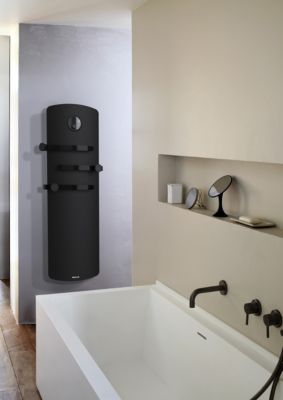 Sèche-serviettes électrique 1200W noir, Noirot Anuri 2