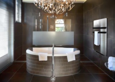Sèche-serviettes électrique 1400W miroir, Carrera Silam air