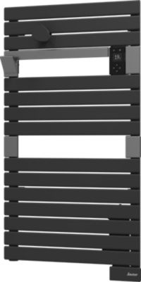 Sèche-serviettes électrique 500W anthracite, Sauter Asama II