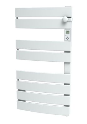 Sèche-serviettes électrique 600W blanc, Carrera Nina