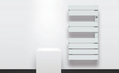 Sèche-serviettes électrique 600W blanc, Carrera Nina