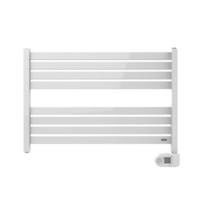 Sèche-serviettes électrique à inertie fluide 400W blanc, Delonghi Didy