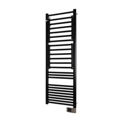 Sèche-serviettes électrique à inertie fluide 500W noir, Deltacalor Papillon 2
