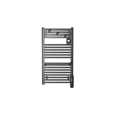 Sèche-serviettes électrique à inertie fluide 500W noir, Noirot Actibain