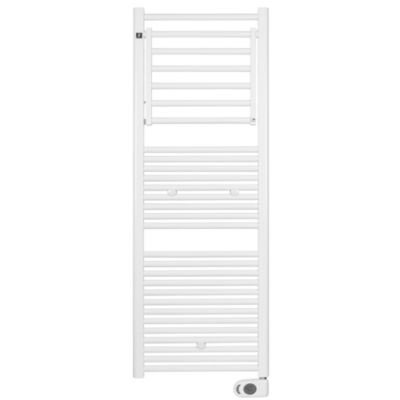 Sèche-serviettes électrique à inertie fluide 750W blanc, Deltacalor Stendino