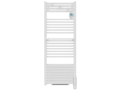 Sèche-serviettes électrique à inertie fluide 750W + soufflerie 1000W, Noirot Actibain