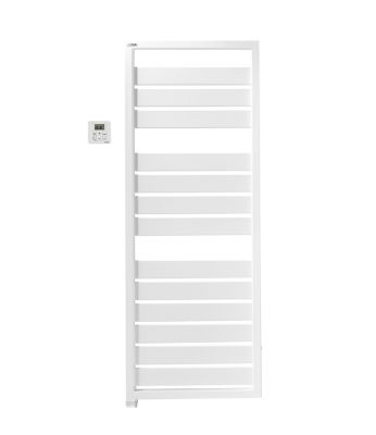 Sèche-serviettes électrique à inertie fluide Acova Astrakan blanc 750W