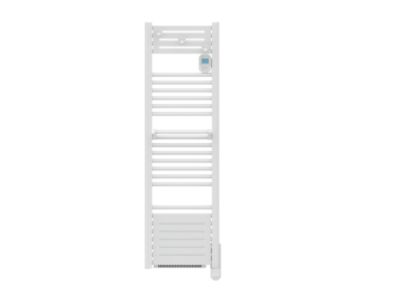 Sèche-serviettes électrique à inertie fluide compact 300W + soufflerie 1000W, Noirot Actibain