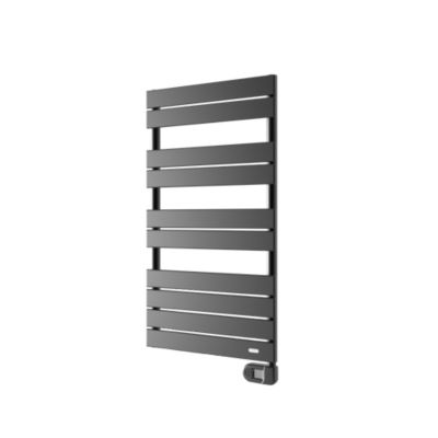 Sèche-serviettes électrique à inertie fluide Delonghi Marquis noir 500W