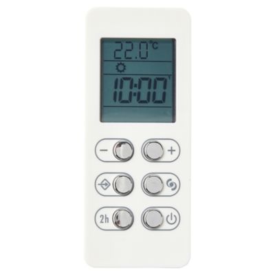 Sèche-serviettes électrique à inertie fluide Delonghi Phorum blanc 500W + soufflerie 1000W