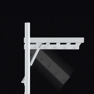 Sèche-serviettes électrique à inertie fluide Deltacalor Papillon2 500W blanc