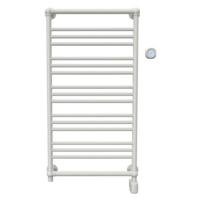 Sèche-serviettes électrique à inertie fluide GoodHome Hyana blanc 500W