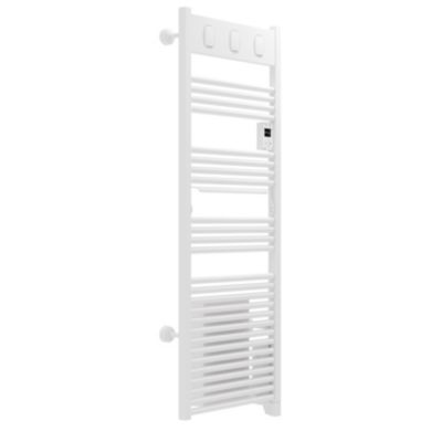 Sèche-serviettes électrique à inertie fluide inaltérable 1750W blanc + soufflerie 1000W, Sauter Marapi 2