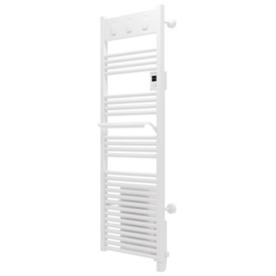 Sèche-serviettes électrique à inertie fluide inaltérable 1750W blanc + soufflerie 1000W, Sauter Marapi 2