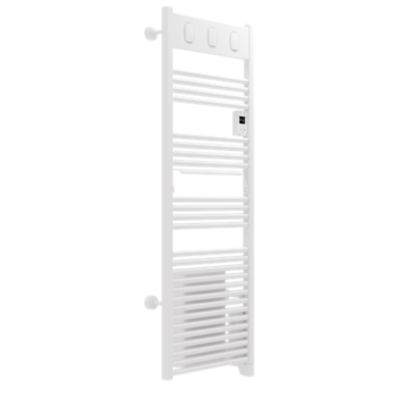 Sèche-serviettes électrique à inertie fluide inaltérable 1750W blanc + soufflerie 1000W, Sauter Marapi 2