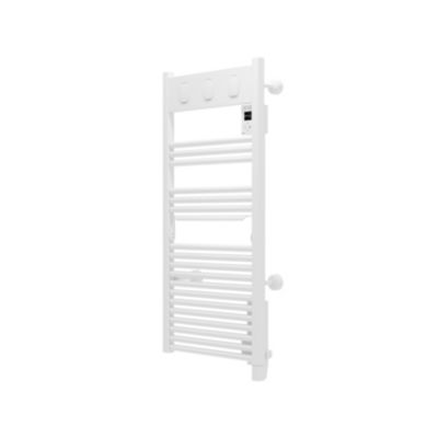 Sèche-serviettes électrique à inertie fluide inaltérable 500W blanc, Sauter Marapi 2