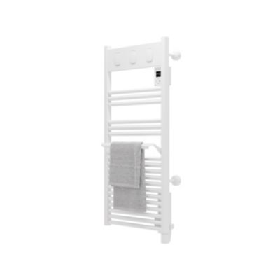 Sèche-serviettes électrique à inertie fluide inaltérable 500W blanc, Sauter Marapi 2