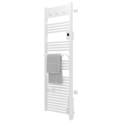Sèche-serviettes électrique à inertie fluide inaltérable 750W blanc, Sauter Marapi 2