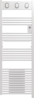 Sèche-serviettes électrique à inertie fluide Sauter Marapi tactile blanc 750W + soufflerie 1000W