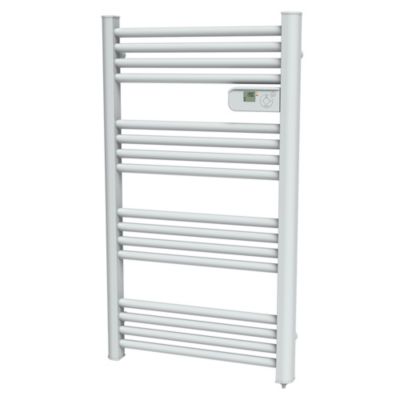 Sèche-serviettes électrique à inertie sèche 500W blanc, Carrera Alani