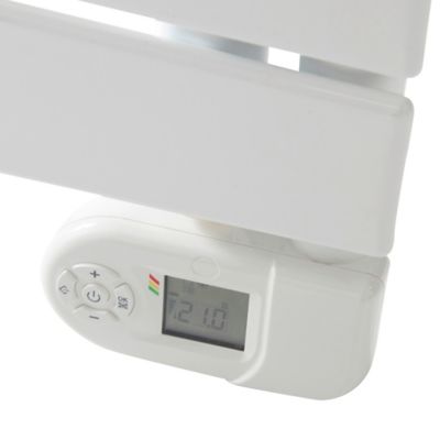 Sèche-serviettes électrique à inertie sèche 500W blanc, Delonghi Comtesse