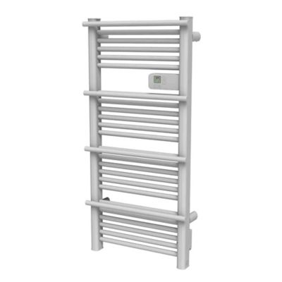 Sèche-serviettes électrique à inertie sèche 500W blanc, GoodHome Solna