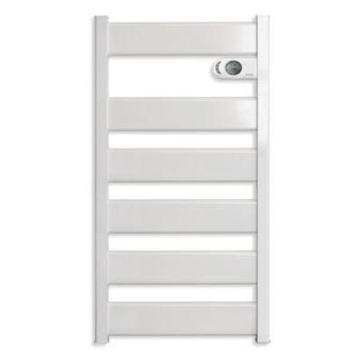 Sèche-serviettes électrique à inertie sèche 750W blanc, HJM Lysa