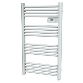 Sèche-serviettes électrique à inertie sèche Carrera Alani blanc 500W