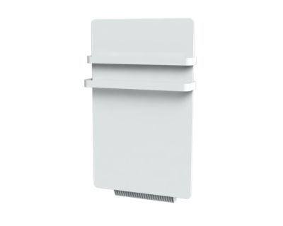 Sèche-serviettes électrique à inertie sèche Carrera Silam + Air 1400W + soufflerie 900W blanc