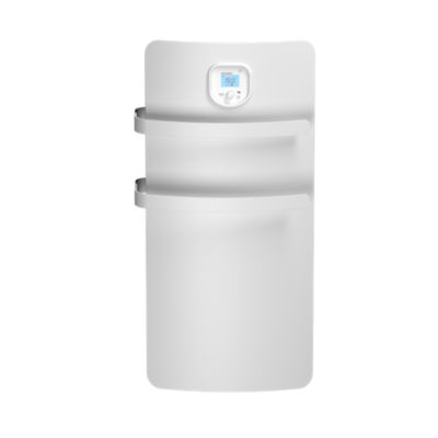Sèche-serviettes électrique à inertie sèche Noirot Anuri blanc 500W + soufflerie 700W