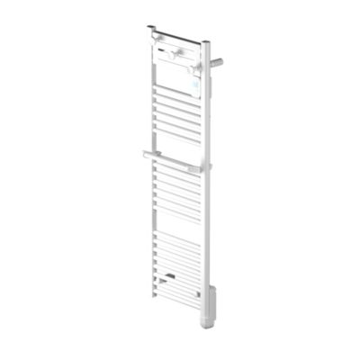Sèche-serviettes électrique compact à inertie fluide 500W, Noirot Actibain